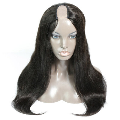 

130 Density U Part Wig Straight Hair 100 Human Hair