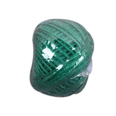 

50m Colorful Jute Twine Hemp Rope String Packing Wrapping Ribbon Crafting Cord for Arts Crafts DIY Gift