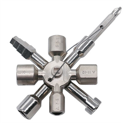 

Multifunctional 10 In 1 Universal Cross Plumber Keys Triangle for Gas Tools