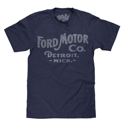 

Ford Motor Company Shirt - Ford Detroit Graphic Tee Shirt