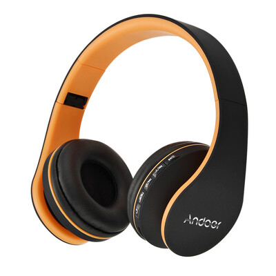 

Andoer Bluetooth Headphone Wireless Stereo Bluetooth 41 Headset w Mic