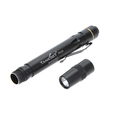 

Tank007 PA02 Mini Pocket Portable Waterproof Pen Outdoor 1 Mode 90LM LED Flashlight Torch Light Lamp Penlight with Pen Clip