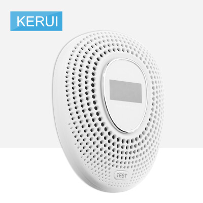 

KERUI CD18 Wireless CO Gas Sensor Carbon Monoxide Leakage Alarm Detector LED Digital Display Gas Concentration PPM 433MHz Home Sec