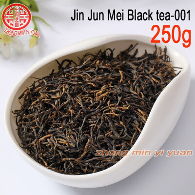 

C-HC001 Promotion Wholesale 250g New 2019 Top Wuyi Black Tea Jin Jun Mei Eyebrow Autumn Tea Kim Chun Mei Jinjunmei