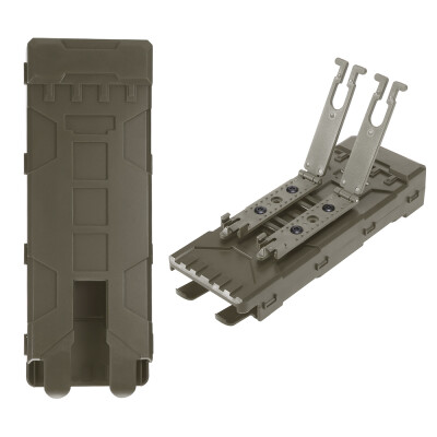 

Quick-release Plastic Tactical Molle Pouch Reload Holder Magazine Ammo Cartridge Holder Case