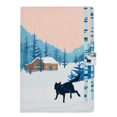 

BannerLive TPU Case for Apple ipad Pro 105 Cover ipadPro Funda Coque Flower Bear Wolf Tree Deer Fox Butterfly Reflection Pattern