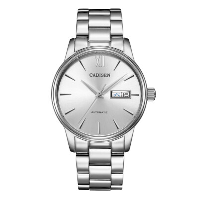 

Cadisen C1032 Men Stainless Steel Brand Clock Automatic Watch