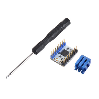 

1pc Silent TMC2130 V10 Stepper Motor Driver Module with Heat Sink Screwdriver 3D Printer Parts