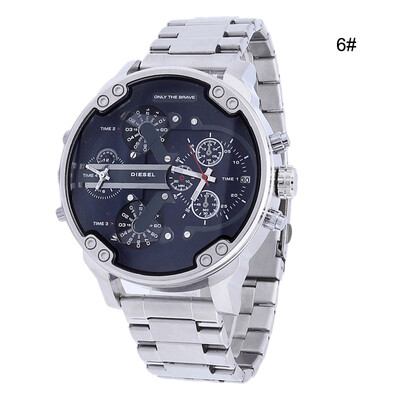 

Hot Mens Fashion Luxury Watch Stainless Steel Sport Analog Quartz Wristwatches