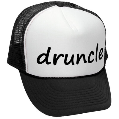 

The Goozler DRUNCLE - Drunk Uncle Family Reunion - Adult Trucker Cap Hat