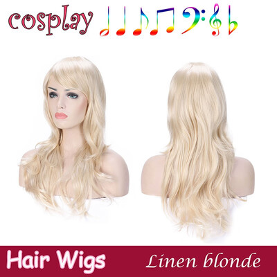 

Full Wig Cosplay Wigs for Women Synthetic Long Curly Wigs Wavy Anime Costume Heat Resistance