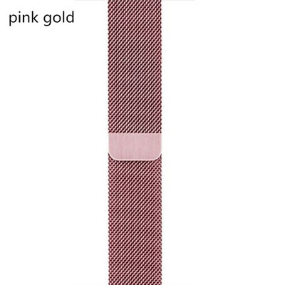 

Milanese loop strap for apple watch band 42mm3844mm40 Stainless Steel metal Bracelet watchband for iwatch 4321 Accessories