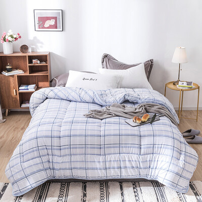 

Arctic velvet core thickened single quilt warmth by spring&autumn by quilt four seasons universal warm feelings blue 150200cm 3 kg