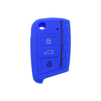 

For Volkswagen Golf 7 mk7 Key Case Bag Key Cover Car Accessories For Skoda Octavia A7 Silicone Key Portect Cases Car-styling 1Pc