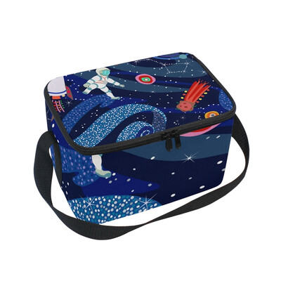 

ALAZA Lunch Box Insulated Lunch Bag Large Cooler An Open Space Tote Bag