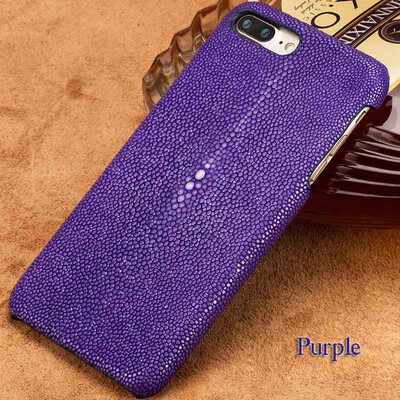 

Leather phone case iPhone5 6 7 8splus protective case high-grade pearl fish skin back cover all-inclusive for x xs max xrphonecase