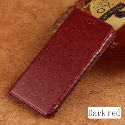 

Leather flip phone case for iphone 6 6s 7 8 Plus X Xs Max line flat texture cover flip for 6p 7p 8p Xr case