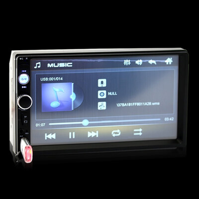 

7010B 7-inch Touch Screen Display Car Player Support Bluetooth Calling Function