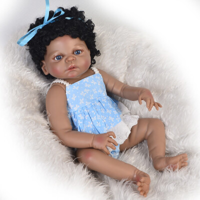 

23 57cm Popular Reborn Baby Doll Lifelike Full Silicone Vinyl Reborn Bonecas Wholesale Princess Girl Babies Doll Toy Kid Gift
