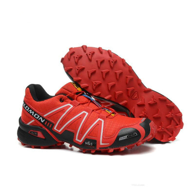 

2018 New Salomon Speed Cross 3 CS III Outdoor Male Camo Red Black Sports Shoes mens Speed Crosspeed 3 running shoes eur 40-46