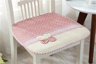 

Cushion Mattress Pad for Chair Floor Cute Square Chair Cushions Office Chair Cushion Pad with String 43x43cm Luxury Home Decor