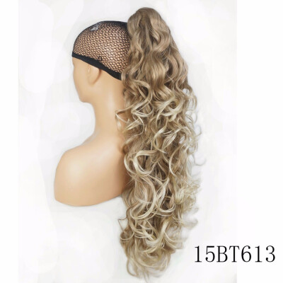 

StrongBeauty Long Curly Claw Clip Ponytail Hairpiece Hair Extensions 32 inch Synthetic Heat Resistant Fiber