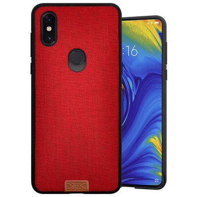 

For Xiaomi Mi Mix 3 Case Silicone PC Fabric Matte Shockproof Mix3 Back Cover