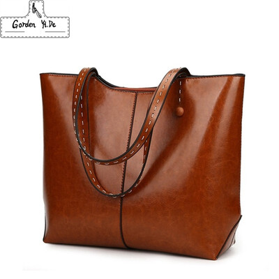 

Large Capacity Casual Tote Bags 2019 Leather Women Handbags High Quality Multi-functional Lady Retro Bag Mochila Bolsas