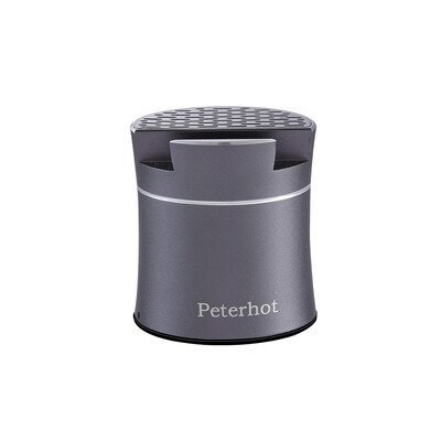 

PTH307 Portable Mini Wireless BT Speaker Series 11 Small Speakers Mobile Phone Bracket Shake to Change Song Subwoofer Silver Grey