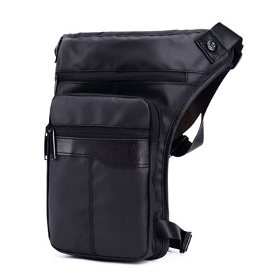 

Mens Waterproof Drop Leg Bag Oxford Outdoor Motorcycle Rider Military Tactical Fanny Waist Pack Travel Thigh Pouch Bum Belt Hip