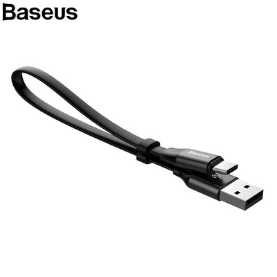 

Baseus Type-C Cable For Samsung S9 S8 Note8 HuaWei Xiaomi2A portable USB Type-c Cable fast charger&Data transfer