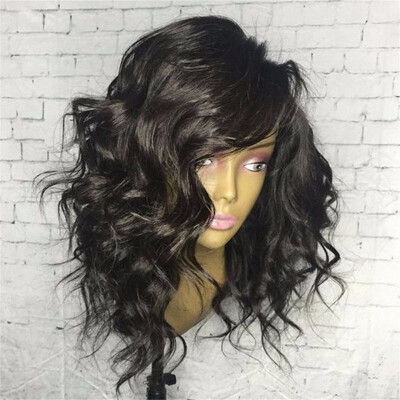 

180 Density Wavy Human Hair Short Bob Wig Loose Wave Pre Plucked Short Lace Front Wigs With Baby Hair Glueless For Black Women