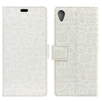 

MOONCASE ASUS Zenfone Lite L1 ZA551kL Little Witch Leather Case - White