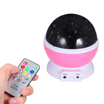 

Romantic Starry Sky Projector Light Baby Sleeping Nightlight with Remote Control Rechargeable Rotating Dreamlike Colorful LED Musi