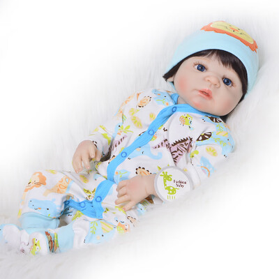 

Boy Body 11 Inch 27 cm Reborn Babies Dolls Smiling Mini Newborn Baby Realistic Full Silicone Vinyl Toy Kids Birthday Xmas Gift