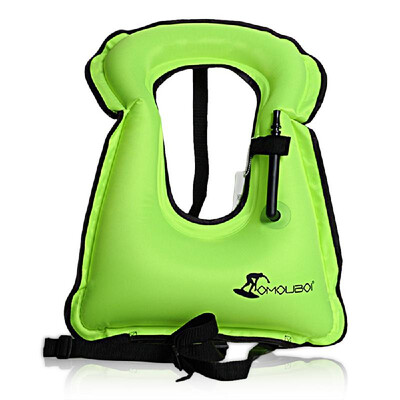 

Romacci Inflatable Swim Vest Life Jacket for Snorkeling Floating Device Swimming Drifting Surfing Water Sports Life Saving