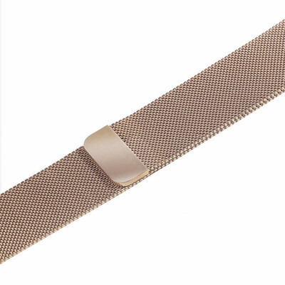 

Pulsera de acero inoxidable Milanese Loop para Apple Watch series 123 42mm 38mm correa de pulsera para iwatch series 4 40mm 44mm