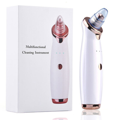 

Fast Blackhead Removal Equipment Cosmetic Instrument Beauty Health Skin Care ABS Black Head Cleaner Effective White