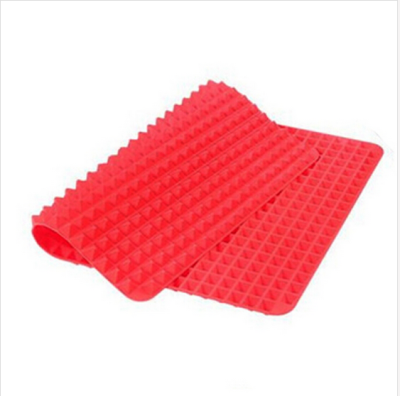 

Pyramid silicone baking mat fluffy baking mat microwave oven grilled chicken mat high temperature resistant oven mat