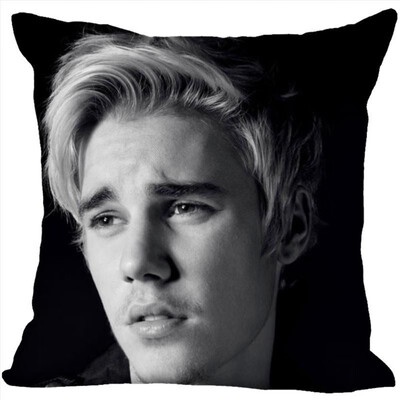 

Justin Bieber Hot Sale Pillow Case High Quality New Years Pillowcase Decorative Pillow Cover For Wedding Decorative Christmas 35x35CM 35x35CM