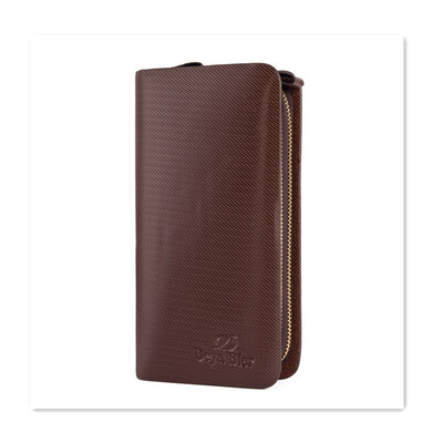 

Mens clutch bag 2018 new large-capacity business casual handbags clutch bag mens long double zipper wallet tide