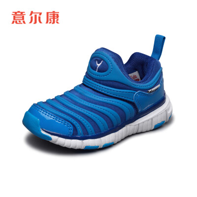 

Yierkang childrens shoes 2019 spring new caterpillar shoes childrens shoes comfortable cushioning girls running shoes boys sports shoes EC51801188 Bali blue snow white 26