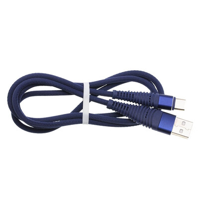 

Mzxtby Type C 24A Cable For Samsung 123m Hi-Tensile Nylon Data Sync Fast Charger Phone charging Cable For Xiaomi HUAWEI Mate 20