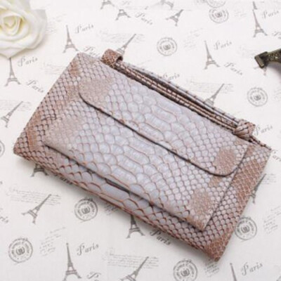 

Women Handbag Genuine Leather Clutch High Quality Shoulder Messenger Female Crossbody Bags Serpentine Print Purse Small
