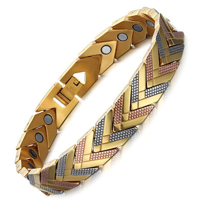 

WelMag Stainless Steel Health Magnetic Bracelet Bangle For Women Bio Energy Bracelet 2018 Hot Sale Fashion Jewelry Wristband