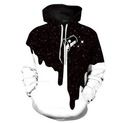 

3D Wholesale Hoodie Wolf Print Sweatshirts Chic Pullover Men Women Top Tee With Pocket 3D Printing Hooide