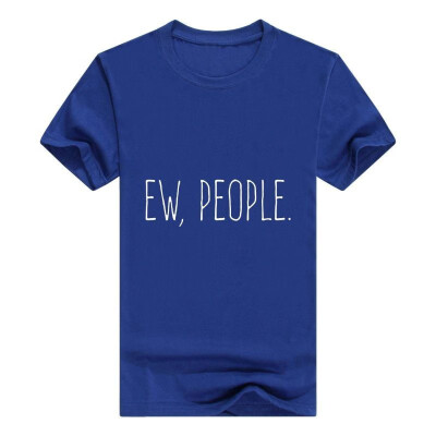 

Ew People Funny Basic Cotton T-Shirt