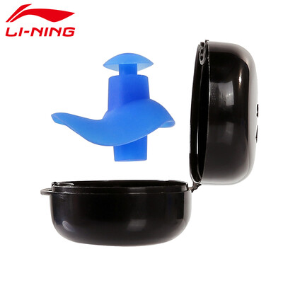 

Li Ning LI-NING professional swimming earplugs soft&comfortable in the waterproof ear inflammation bath learning swimming equipment 709-2 ice blue