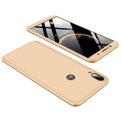 

MOONCASE ASUS Max Pro M1 ZB601KL three-section all-inclusive shield - gold