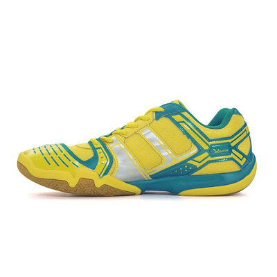 

Li-Ning Mens Portable Wear-Resisting Badminton Shoes Li Ning Anti-Slippery Damping Lace-Up Outdoor Sports Sneakers AYTM085-2H